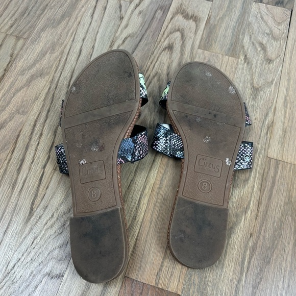 Circus Sam Edelman Clover Slide Sandals Multicolor 8 - Picture 4 of 5